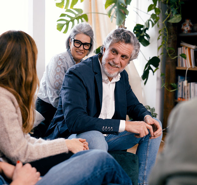 people at a gathering